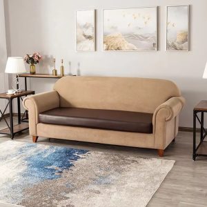 Cushion Protective Waterproof Sofa Slipcover Wholesale Strech Pu Sofa Spanx Cushion Cover for Home